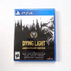 Dying Light Anniversary Edition Sony PlayStation 4 Tested Working PS4 Complete